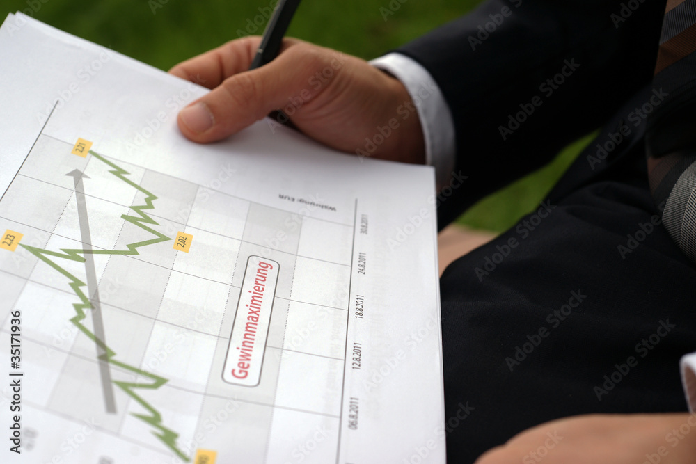Gewinnmaximierung StockFoto Adobe Stock