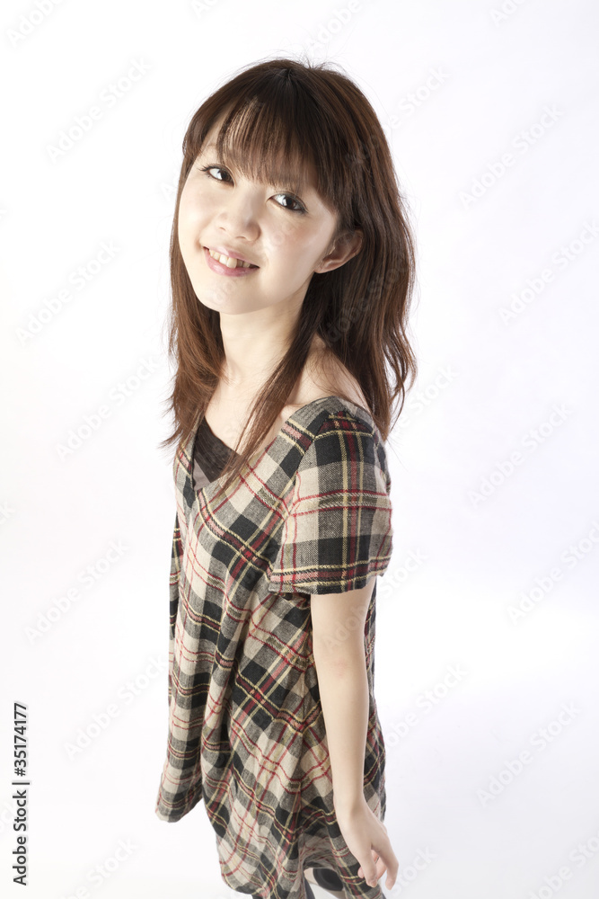 Portrait of young woman Portrait of young woman