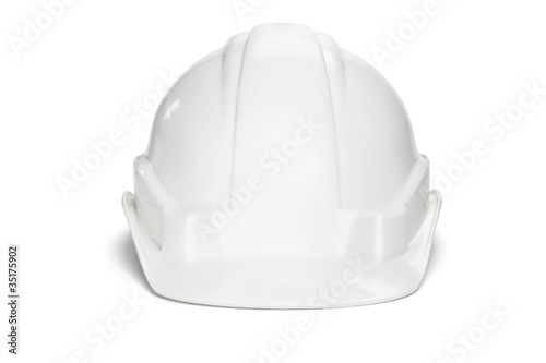 Plastic safety helmet photo