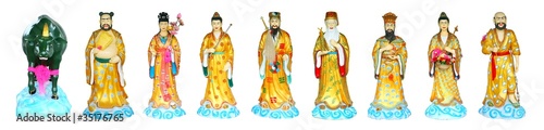 The Eight Immortals Isolated