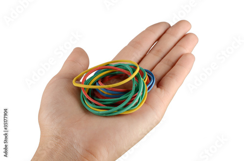 Rubber band photo