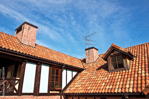 Red tile roof © fdsmsoft