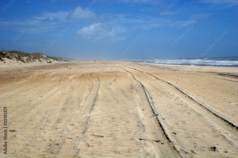 beach on Outer Banks beach on Outer Banks