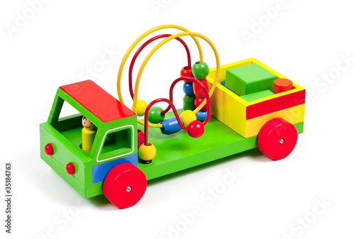 oyuncak kamyon photo