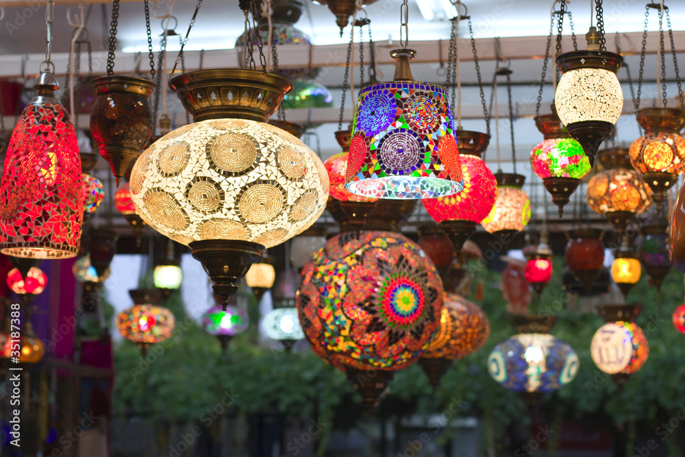 Turkish handmade lamps