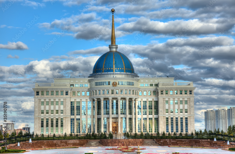 President palace Ak-Orda.