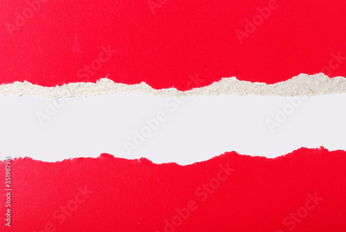 Wallpaper Mural hole in the paper Torontodigital.ca