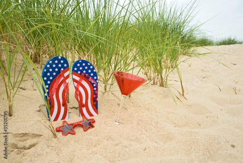 Fotografija flag flip-flops