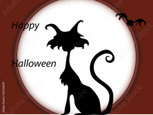 Halloween cat