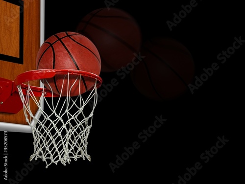 Basketball score shoot © razihusin
