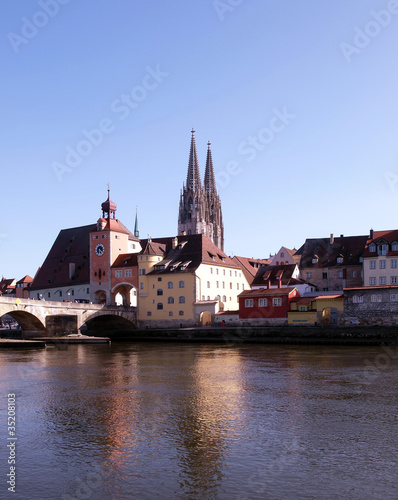 Steinerne Brücke in Regensburg © Otto Durst