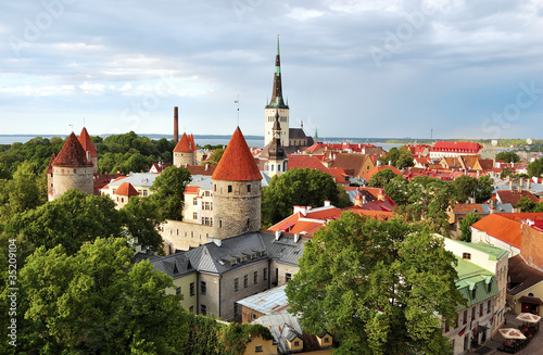 Old Tallinn panorama