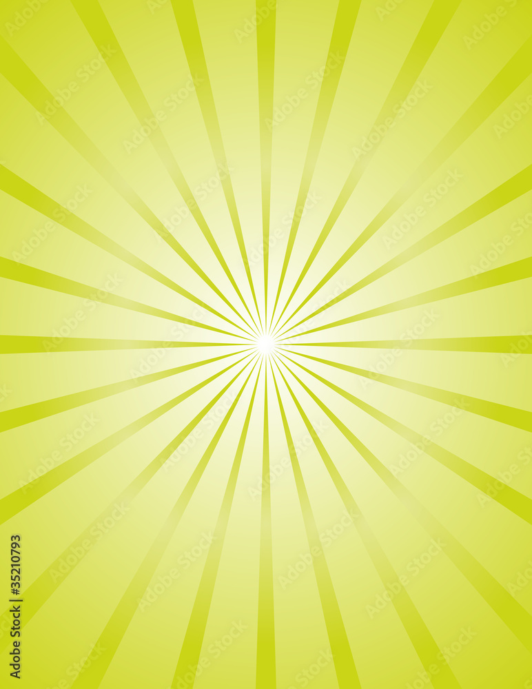 Bright Green Sunburst Background Bright Green Sunburst Background