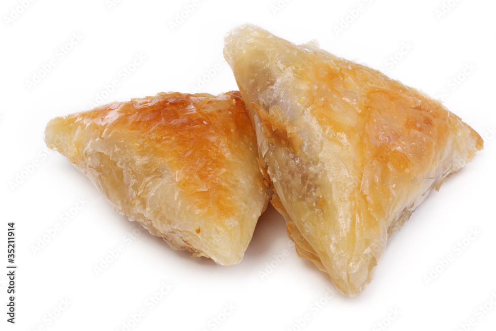 triangles de brick aux amandes