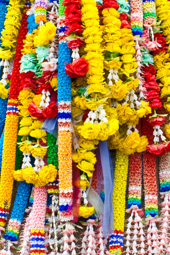 Photos Thai traditional flower for buddha