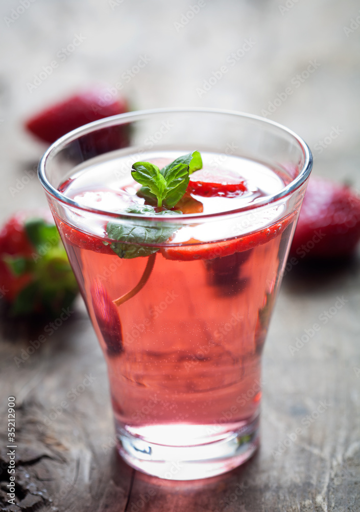 Strawberry drink Strawberry drink