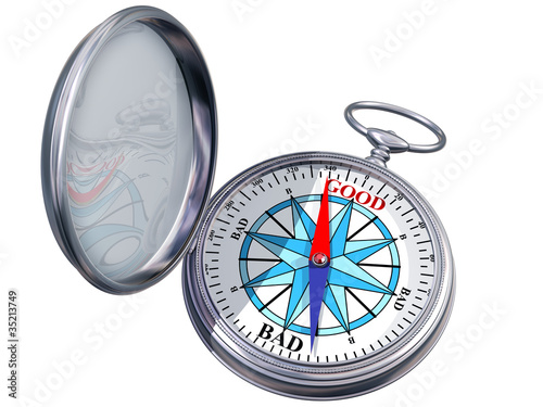 Isolated moral compass