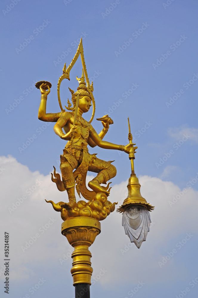 Thai style statue Thailand