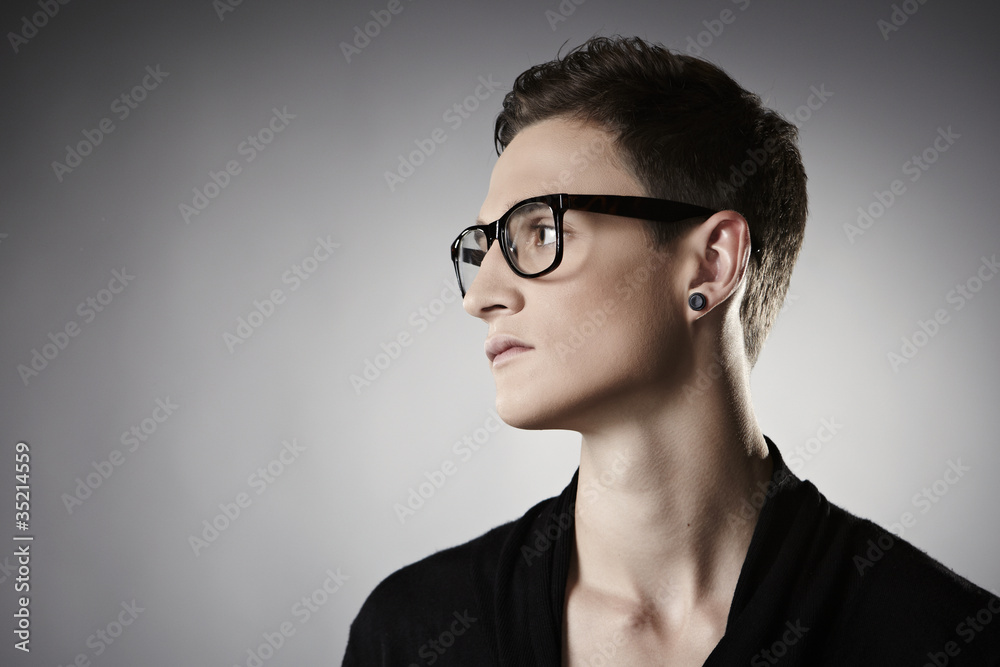 Nice look in glasses Nice look in glasses