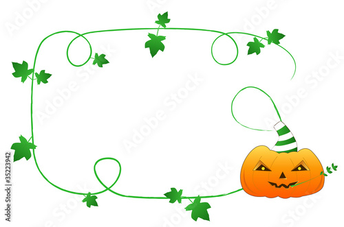 Halloween frame