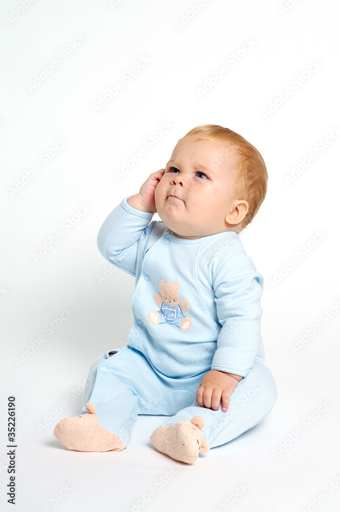 Funny baby expression Funny baby expression