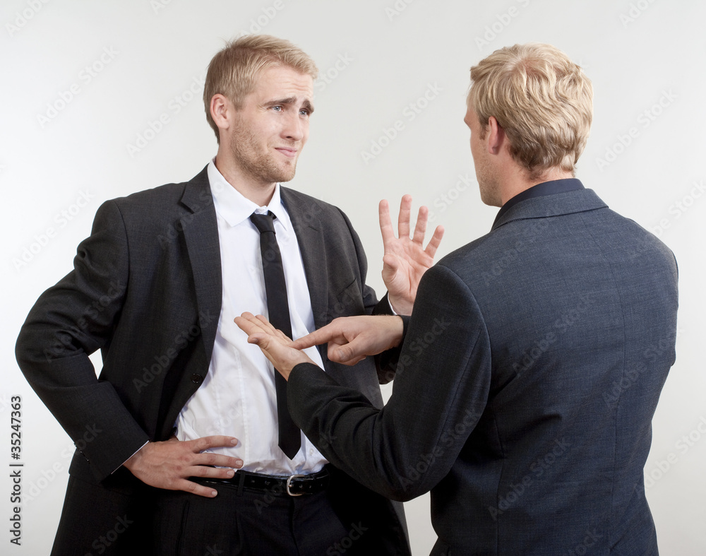 © courtyardpix - two businessmen discussing © courtyardpix - two businessmen discussing
