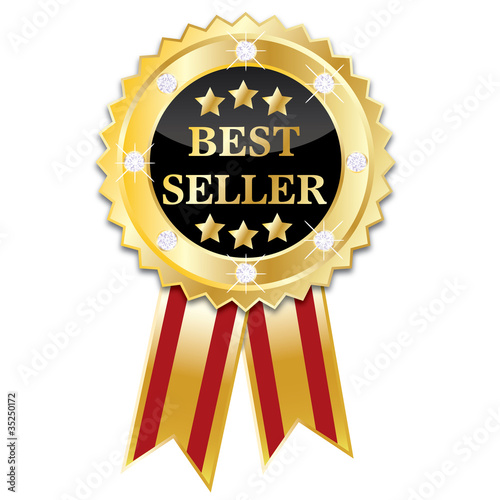 Bestseller Goldrosette mit Diamanten