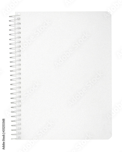 blank notebook