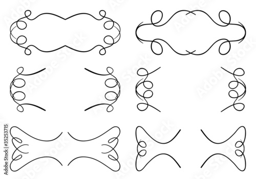 Set of borders