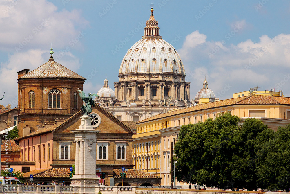 Saint Peter's Basilica in Vatican. Italy