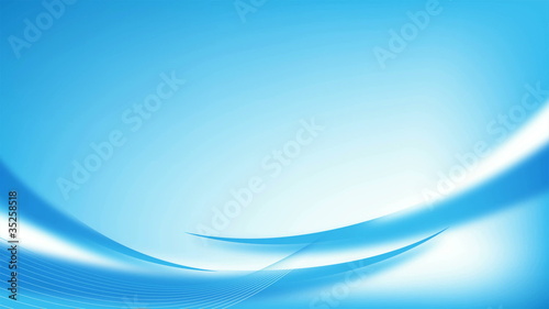 light blue animation