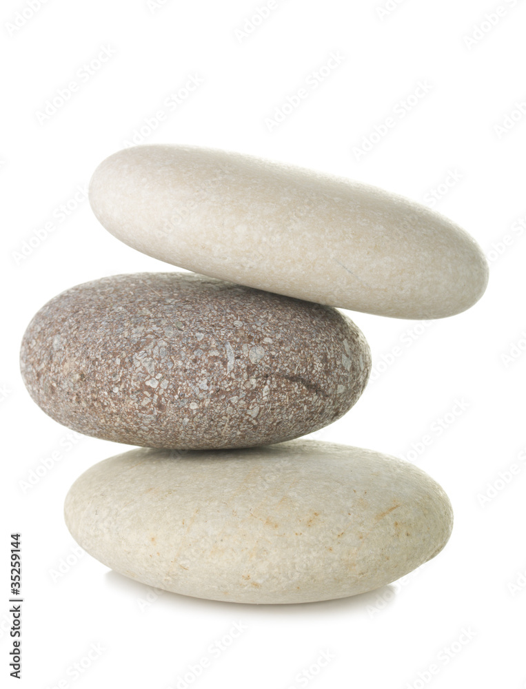 Pile of pebble stone
