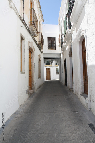 Typical Whitewashed Andalusian Street © Brigida Soriano