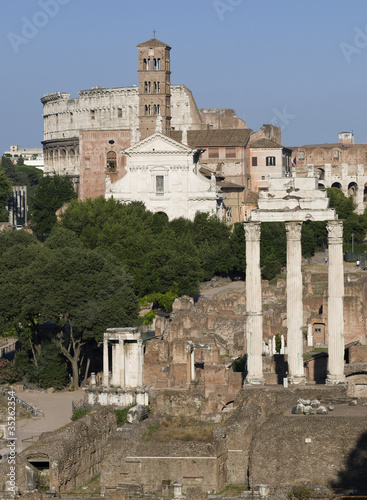 Vista sul Foro Romano - Roma photo