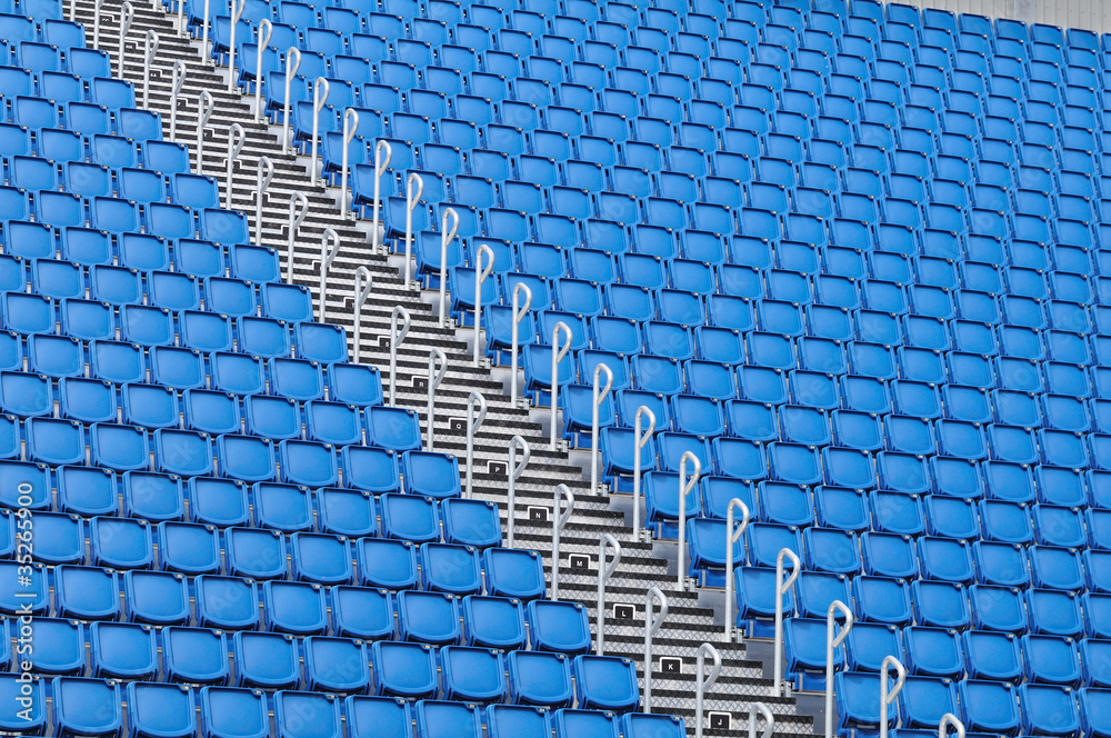 Naklejka premium Stadium Seats