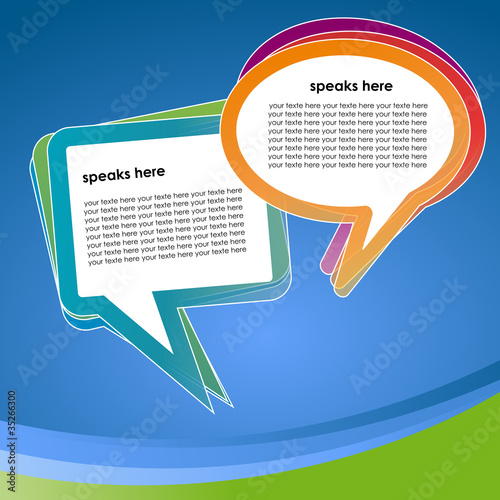Cover speech in two # Vector