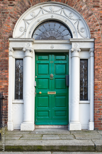 An Old Georgian Door of Dublin © netdomo