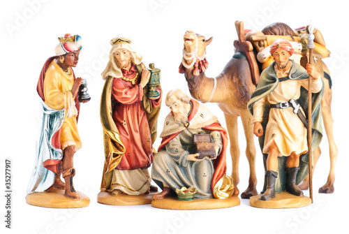 Vászonkép Weihnachtskrippe