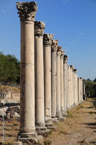 alignement de colonnes, Ephèse