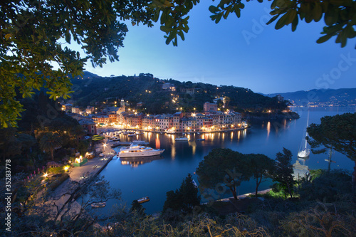 Portofino by night