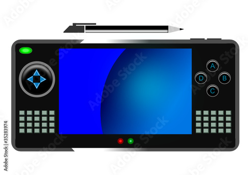 Gaming Console isolated
