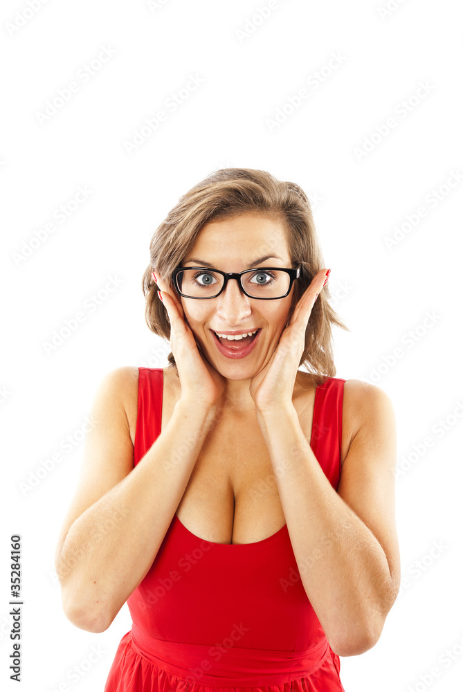 woman with glasses woman with glasses