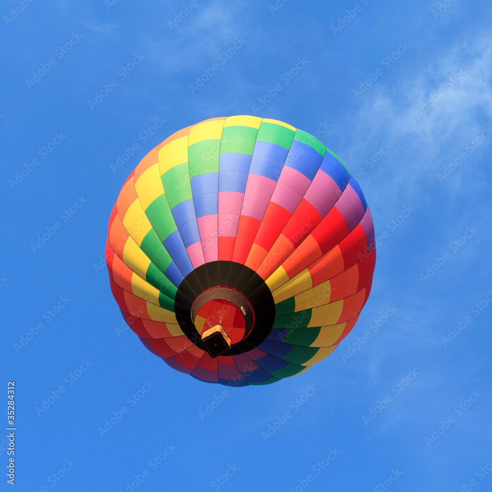 Fototapeta premium colorful hot air balloon