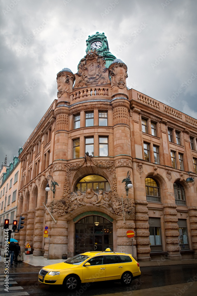 Naklejka premium Old house