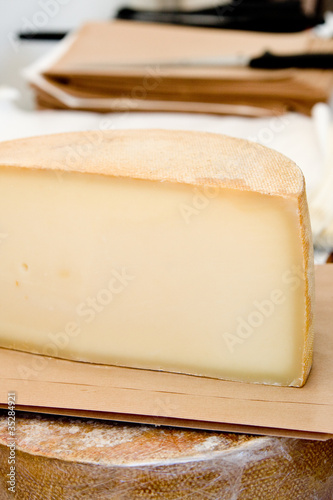 Obraz na płótnie Käse w salonie