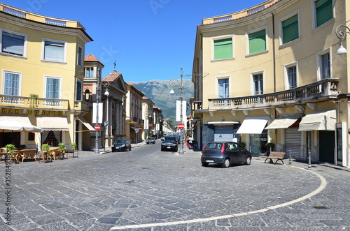 ville de sora , dans le latinium en italie photo