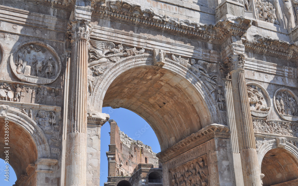 Obraz premium Arch of Constantine, Rome