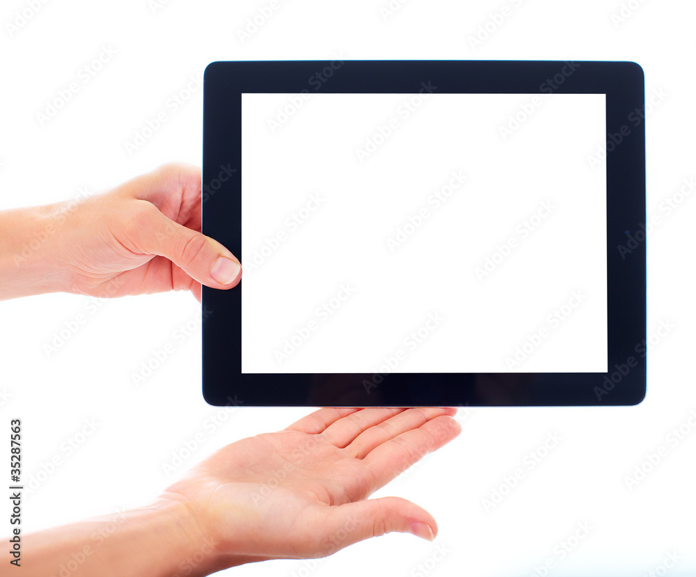 Tablet computer. Tablet computer.