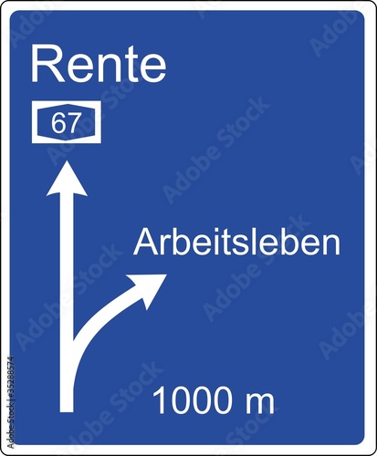 Rente und Arbeitsleben