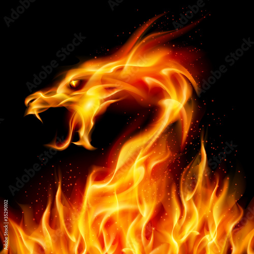 Fire Dragon © Dvarg